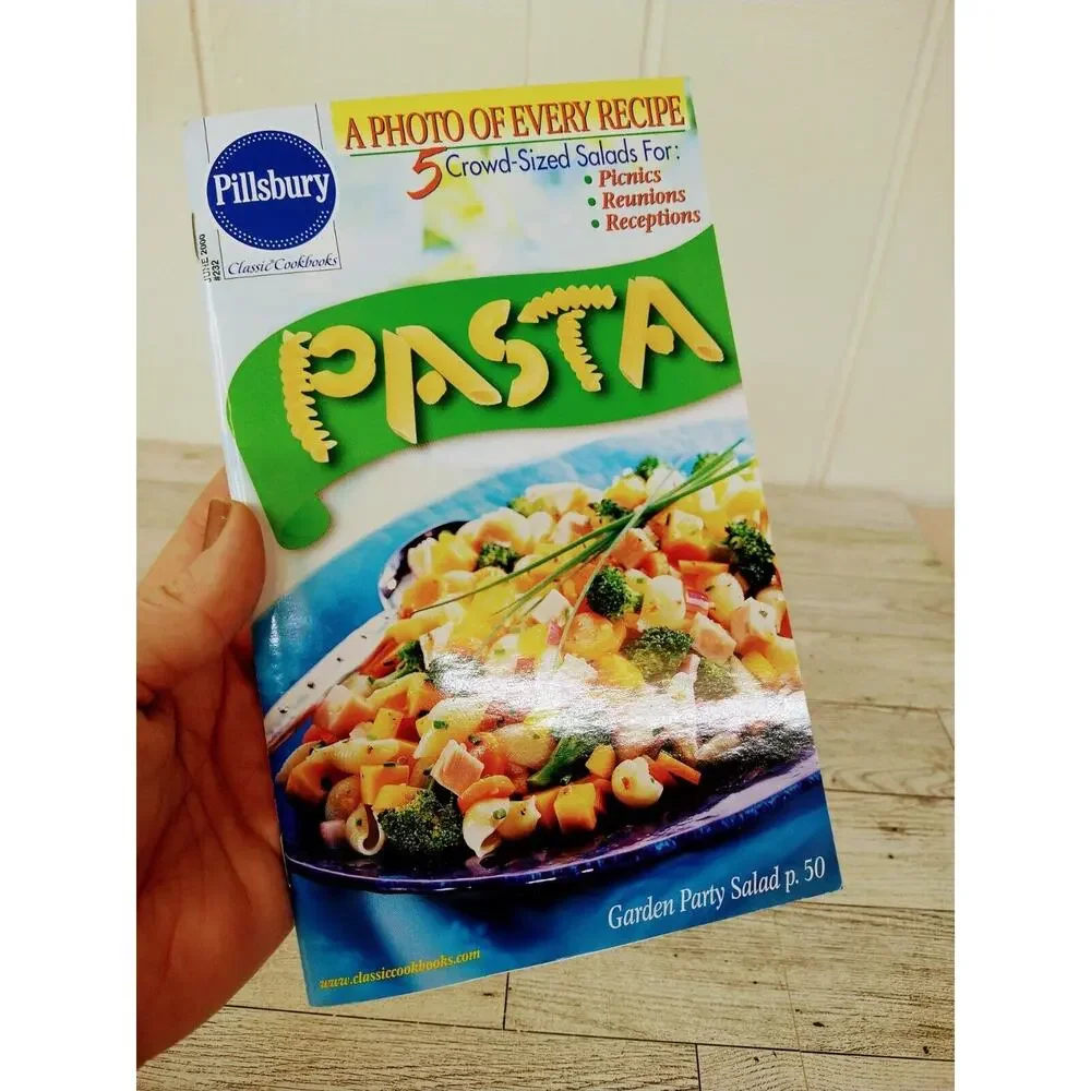 Pillsbury Classic Cookbook #232 PASTA Recipe Paperback Booklet -‎ 2000 June